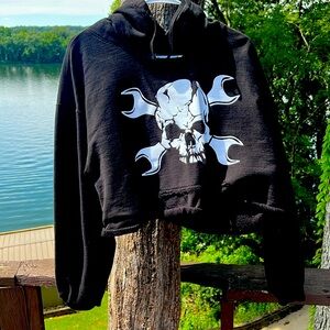 Size XL - Cropped Hoodie